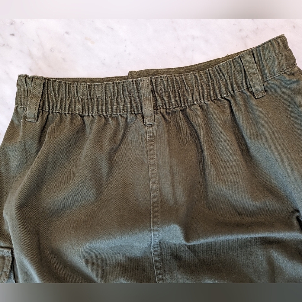 Madewell cargo convertible midi skirt in regenerative Chino - Picture 6 of 8